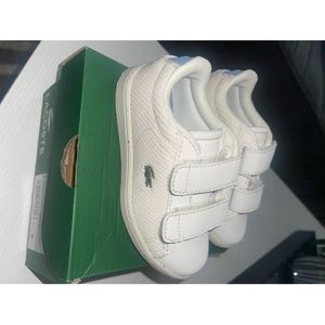 NEW Toddler size 8 Lacoste shoes